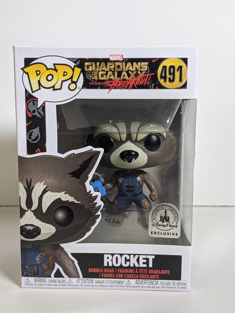 funko pop rocket 491