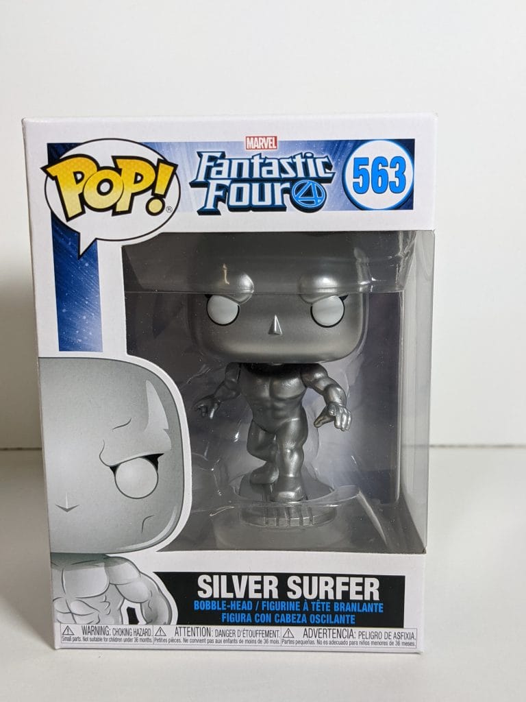 silver surfer funko pop