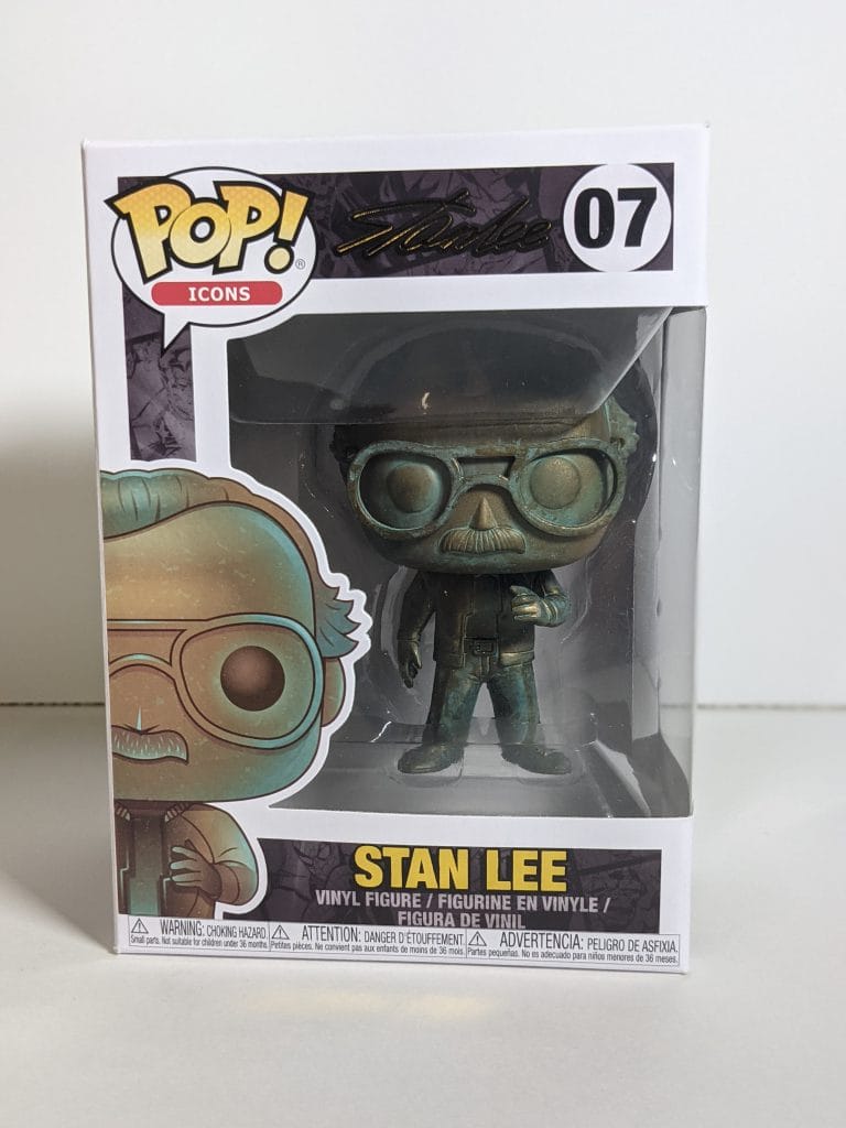 Funko Brand New In Box With Protector Patina POP: Stan Lee 