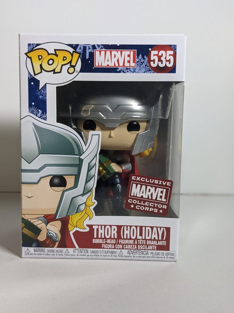 Thor Holiday Funko Pop! #535 Marvel - The Pop Central