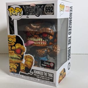 metallic venomized the thing funko pop!