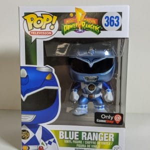 blue ranger metallic funko pop!