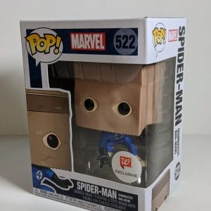 spider-man bag-man funko pop!