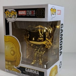 gold chrome gamora funko pop!