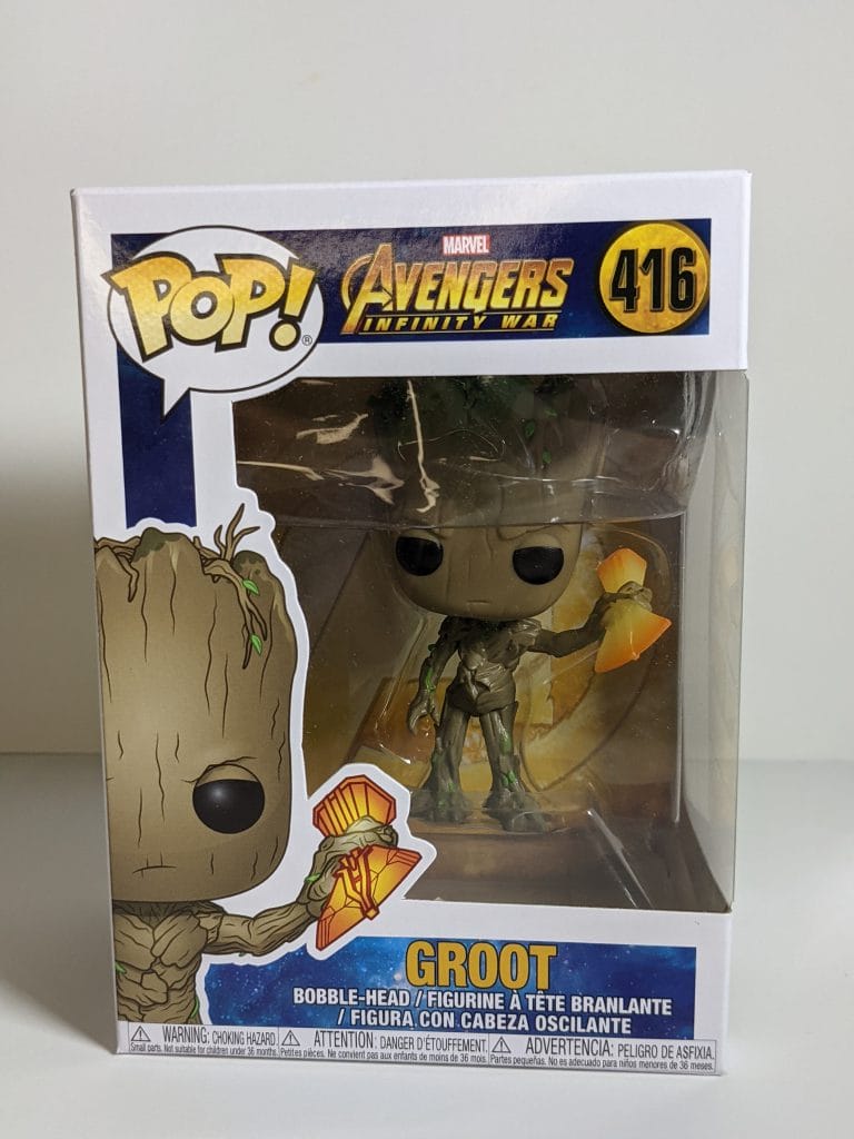 Groot with Stormbreaker Funko Pop! #416 - The Pop Central
