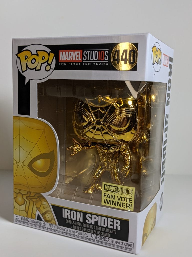 iron spider funko pop 440