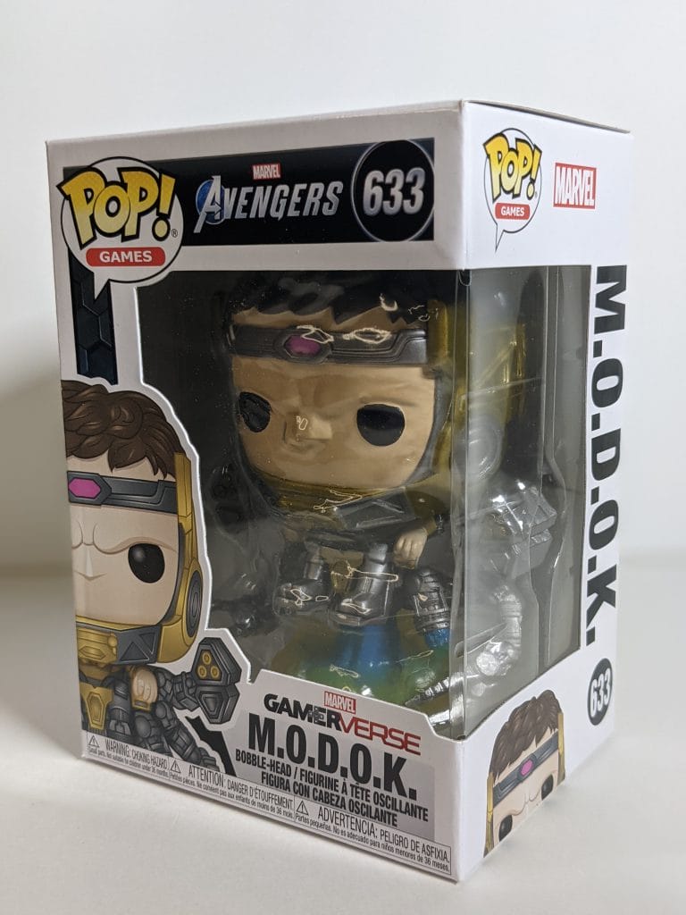 Bobble Head Figure 633 Details about   Funko Pop Games Marvel Avengers Gamereverse M.O.D.O.K 
