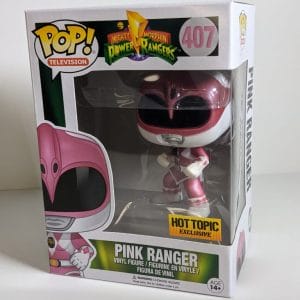metallic pink ranger funko pop!