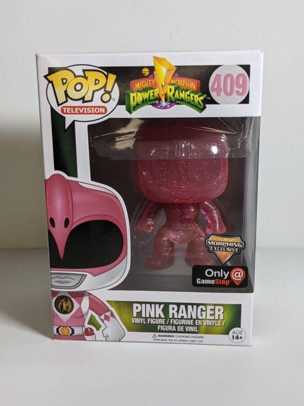 pink ranger morphing funko pop!