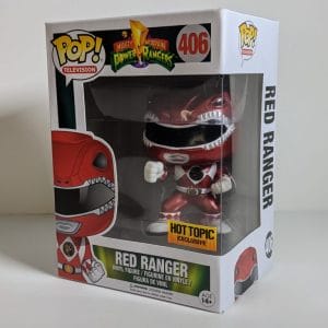 metallic red ranger funko pop!
