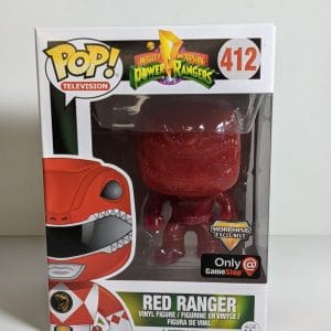 red ranger morphing funko pop!