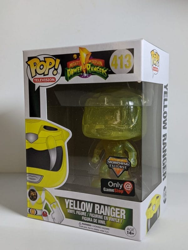 morphing yellow ranger funko pop!