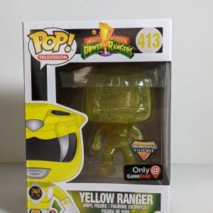 yellow ranger morphing funko pop!