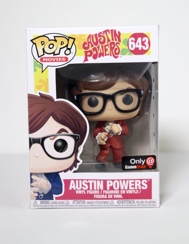 austin powers red suit