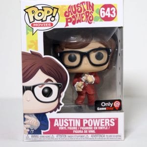 austin powers red suit funko pop!