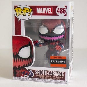 marvel spider-carnage funko pop!