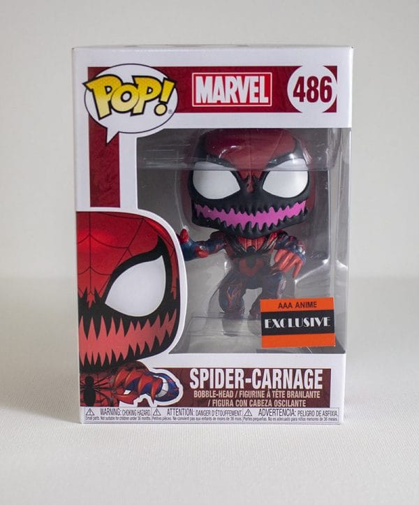 spider-carnage funko pop!
