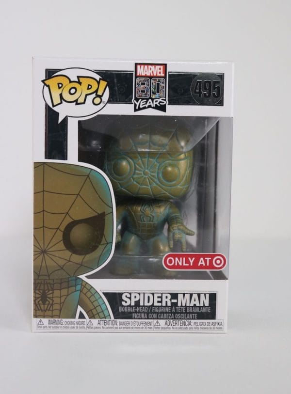spider-man patina funko pop!