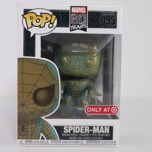spider-man patina funko pop!