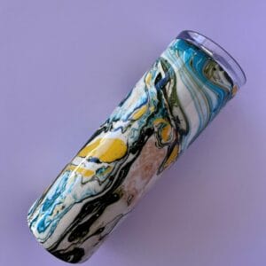 Earthy Tones 20 oz tumbler pop central