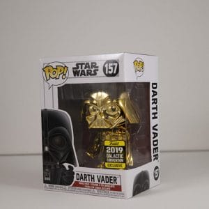Darth Vader Gold Chrome Funko Pop! #157 - The Pop Central