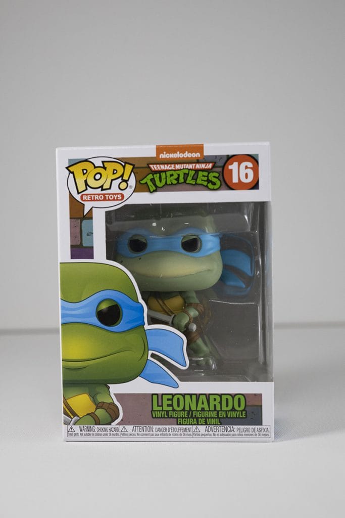 Leonardo With Swords Funko Pop Ninja Turtles TMNT Vinyl Figure #16 Brand New 