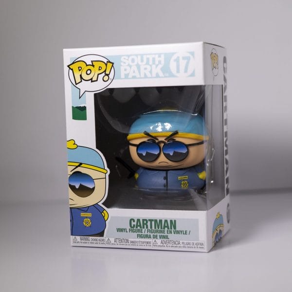 cop cartman funko pop!