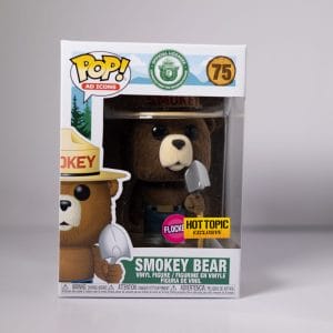 smokey bear flocked funko pop!