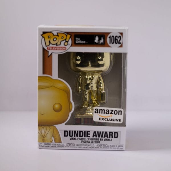 dundie award chrome funko pop!