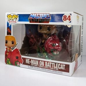battlecat and he-man funko pop!