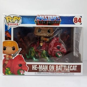 he-man on battlecat funko pop!