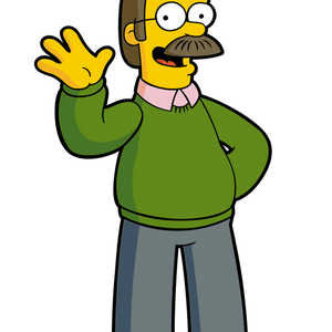 simpsons ned flanders figpin