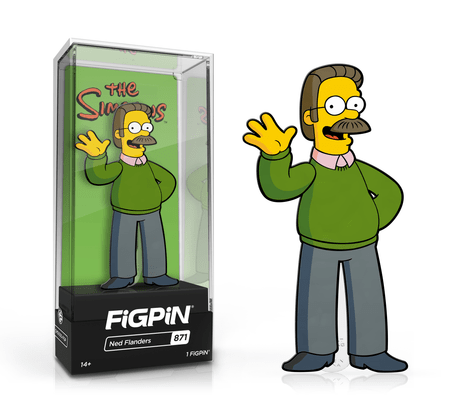 ned flanders figpin