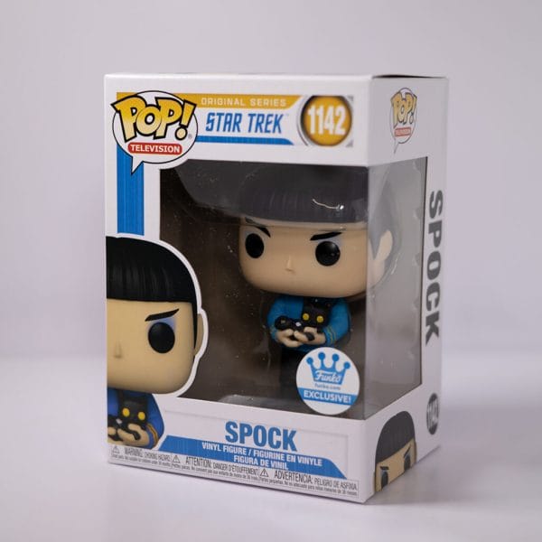 cat and spock funko pop!