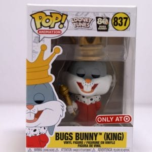 bugs bunny king funko pop!