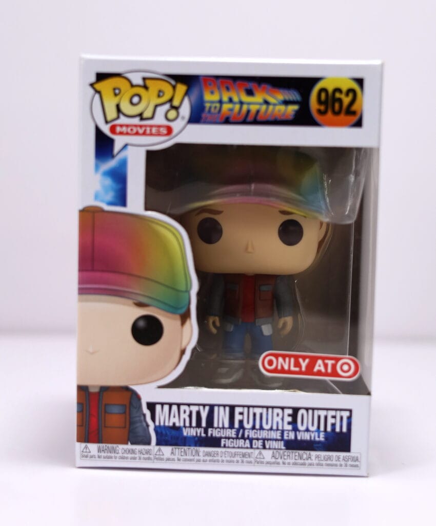 Marty Future Outfit Metallic Funko Pop 