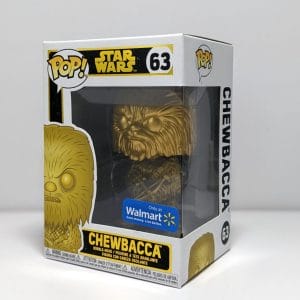gold chewbacca funko pop!