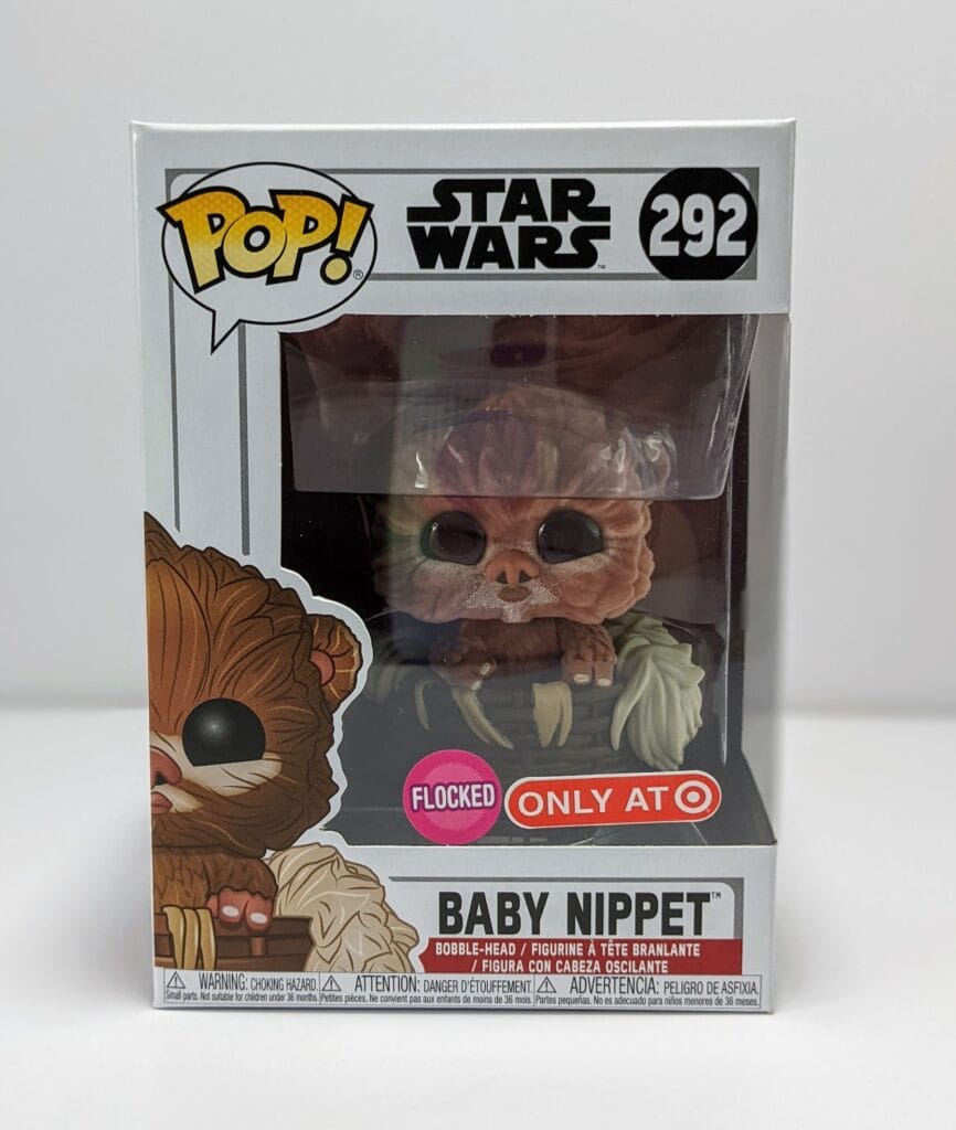 2019 Funko POP Star Wars Target Exclusive Flocked Baby Nippet #292 
