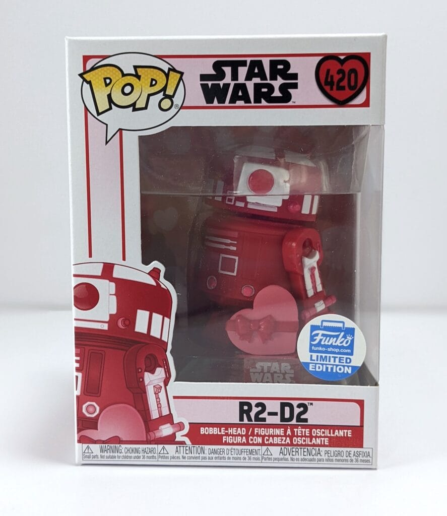 R2d2 valentines funko deals pop