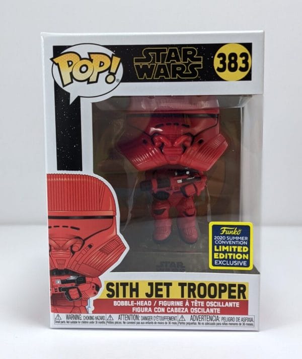 sith jet trooper flying funko pop!