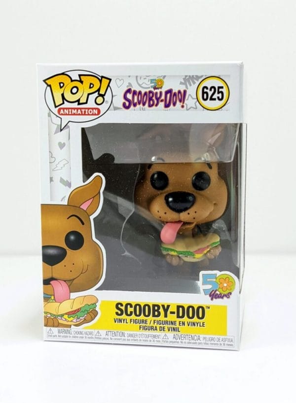 scooby-doo holding sandwich funko pop!