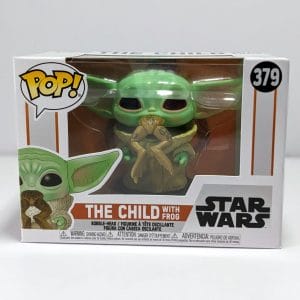 the child with frog funko pop!