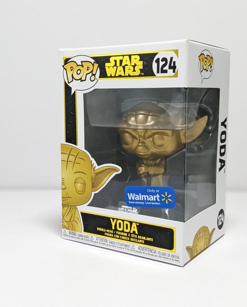 Gold yoda funko deals pop