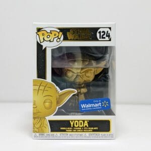 yoda gold funko pop!