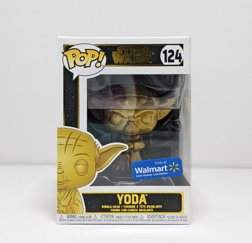 Star Wars Yoda #124 shops San Diego Comic Con Funko Pop