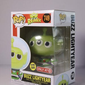 glow in the dark buzz lightyear remix funko pop!
