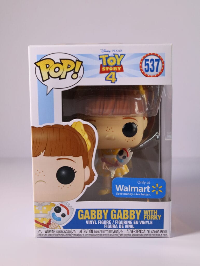 gabby gabby with forky funko pop