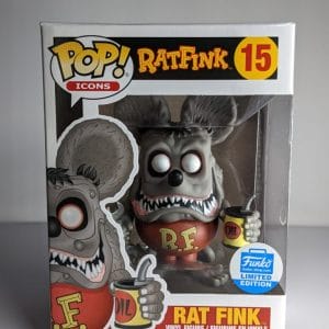 rat fink grey funko pop!