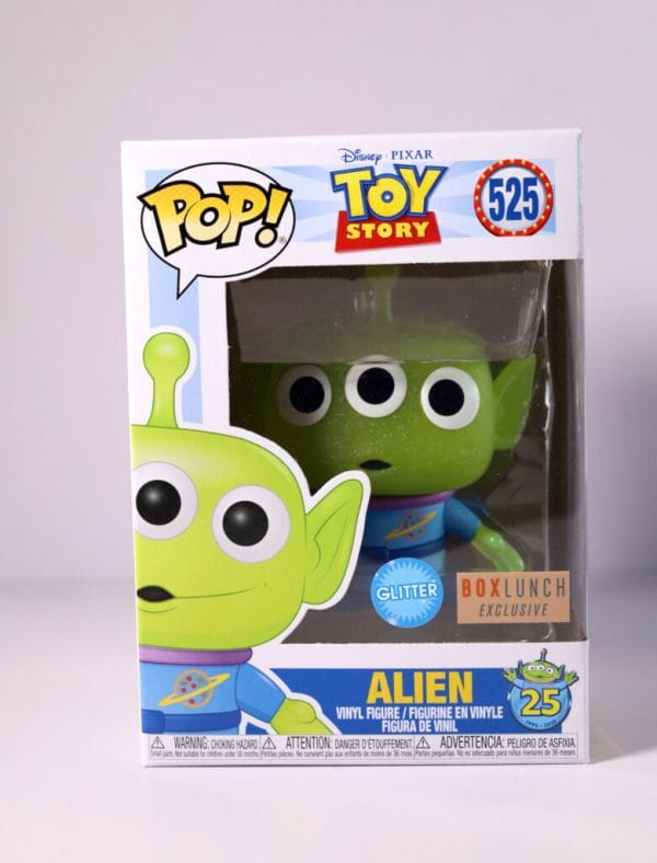 alien glitter funko pop!