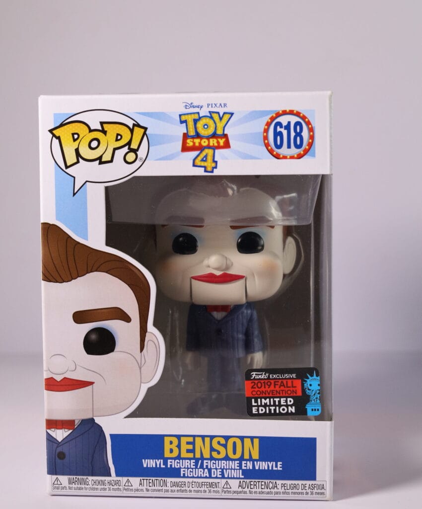 Funko pop benson toy 2024 story